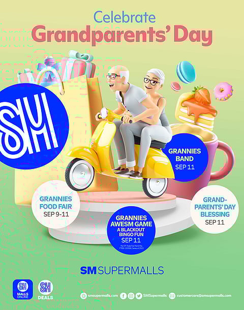 Wonderful things to do on Grandparents’ Day at SM Supermalls