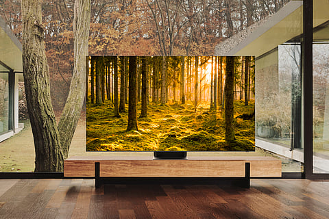 Photographs courtesy of SAMSUNG
Samsung’s newest Neo QLED 8K TV.