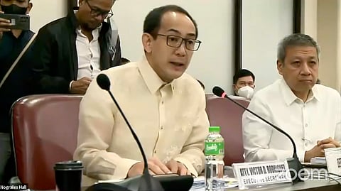 Screengrab from House of Representatives of the Philippines, Committee on Appropriations meeting livestream / Facebook.
