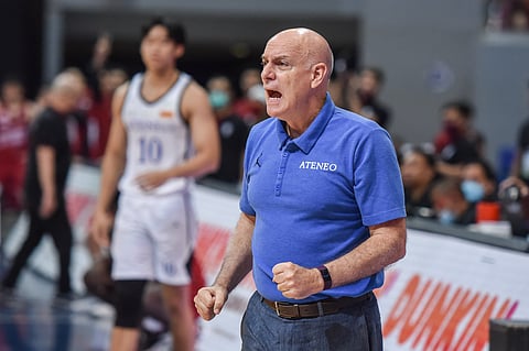 Ateneo de Manila University head coach Tab Baldwin
