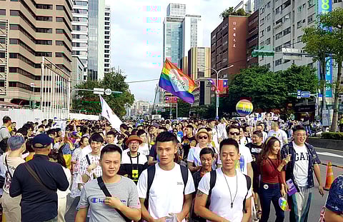 PHOTOGRAPH by Roel Hoang Manipon FOR THE DAILY TRIBUNE
Taiwan is the first country in Asia to achieve marriage equality.