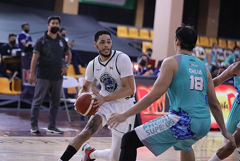 Adams was taken by Terrafirma as the top overall pick in the 2019 Philippine Basketball Association Annual Rookie Draft before he committed with Japan B.League. Photo courtesy of PBA