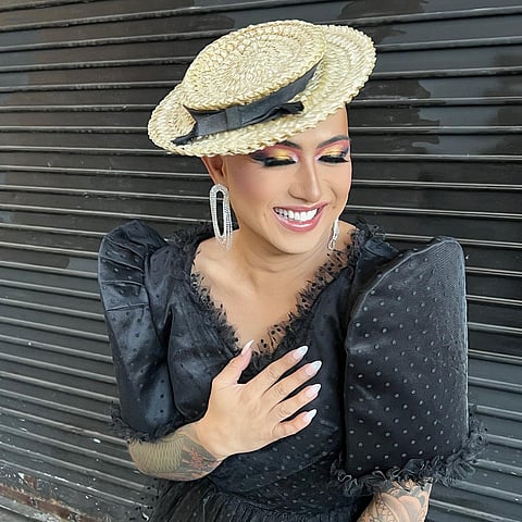 PHOTOGRAPH COURTESY
OF TWITTER.COM/@ongina
The first Filipino-American contestant of ‘RuPaul’s Drag Race,’ Ongina.