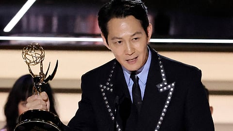 Lee Jung-Jae won Outstanding Lead Actor in Emmys 2022. | KEVIN WINTER/agence france-presse