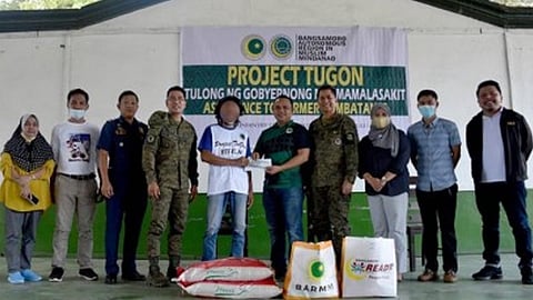 Former ASG members receive BARMM help