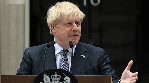 Truss takes over, Johnson out