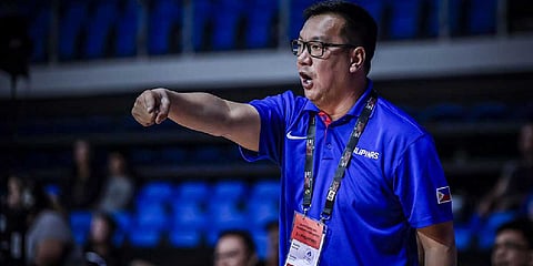 Gilas head coach Pat Aquino | FIBA photo