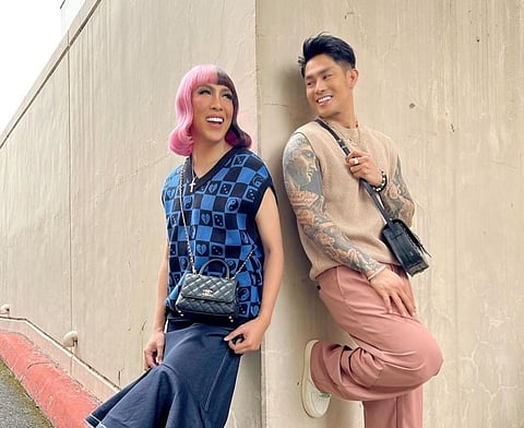 Photograph courtesy
of IG/PraybeytBenjamin
Vice Ganda and husband Ion Perez.
