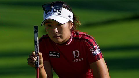 Lee6 Jeong-eun is seeing the results of her recent swing change as he takes the lead in the LPGA Queen City Championship in Cincinnati, Ohio. | Dylan Buell/agence france-presse