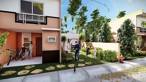 Bria’s xE series of upgraded homes tout exterior enhancements such as their own fences and gates and a finely finished front pavement. | Photograph courtesy of Bria