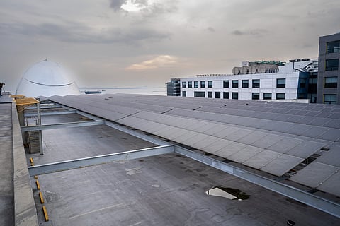 SM Mall of Asia’s solar panels provide clean energy to the largest mall in Asia. | Photograph courtesy of SM