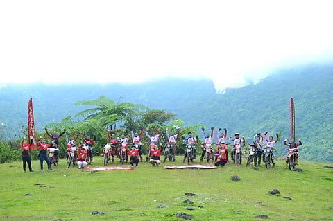 Participants of the Ride Red in Negros Oriental enjoy the outdoor adventures. | Photograph courtesy of HPI