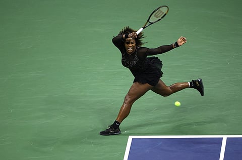 Serena bows out, Medvedev through