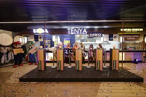 Tenya opens first express store at SM Megamall