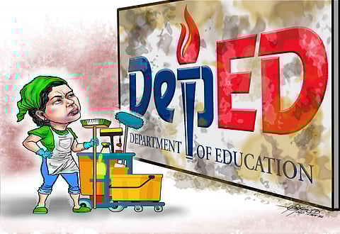 VP Sara should rid DepEd of crooks, misfits
