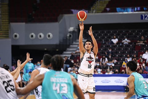 Troy Rosario posted 15 points and 10 rebounds in a fine debut for Blackwater. Photo courtesy of PBA Images.