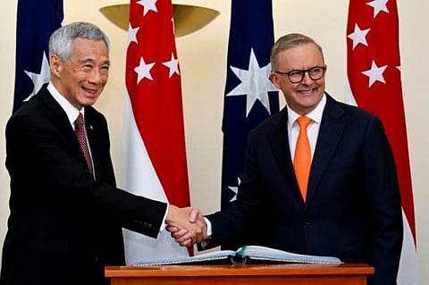 Australia supplying power to Singapore via undersea cable