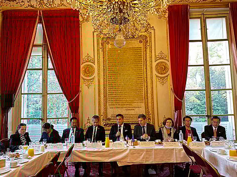 Philippine senators were invited to visit France on 24-26 October 2022 as part of inter-parliamentary exchanges and on the occasion of the 75th anniversary of the establishment of Philippine-French diplomatic relations.