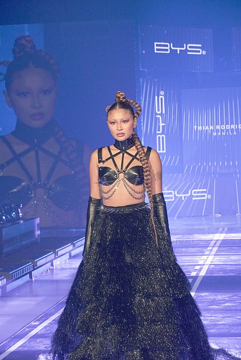 Photographs courtesy of BYS fashion show
NADINE Lustre in a Thian Rodriguez creation.