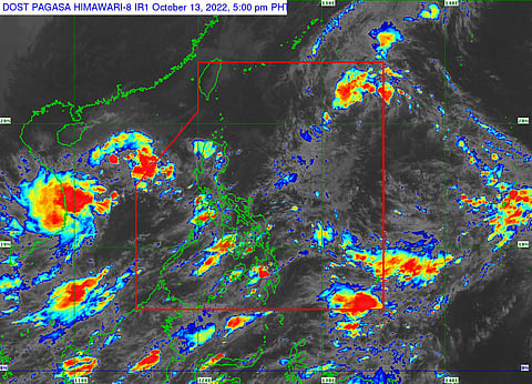 Photo courtesy of PAGASA / Twitter