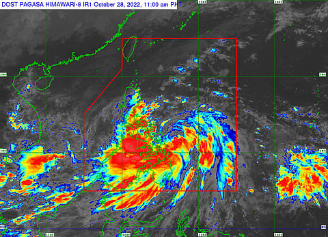 Photo courtesy of PAGASA / Twitter