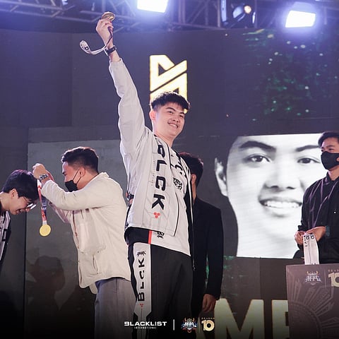 PHOTOGRAPH courtesy of BLACKLIST
DANERIE James ‘Wise’ del Rosario is still chasing for that elusive MVP title.