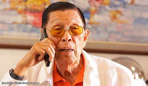 Enrile: Energy summit needed to ensure power supply