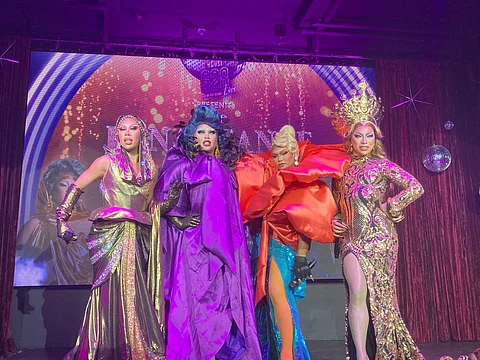 PHOTOGRAPHS courtesy of Sony Philippines
Marina Summers, OV Cunt, Prince and Eva Le Queen at the Renassaince Ball at the Nectar Nightclub.