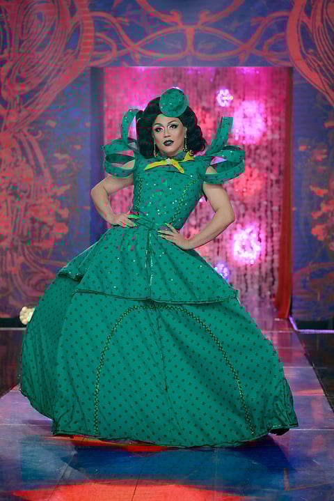 PHOTOGRAPH COURTESY
OF WORLD OF WONDER
Precious Paula Nicole in her Bongga Camp Day
look.