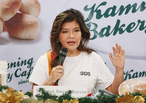 Sen. Imee Marcos (Photo by Analy Labor for Daily Tribune)