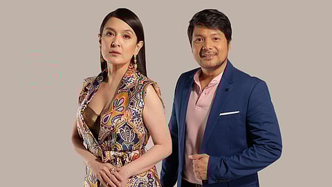 Jean Garcia and Leandro Baldemor portray man and wife for ‘Nakarehas na Puso.’ | Photograph courtesy of GMA Network