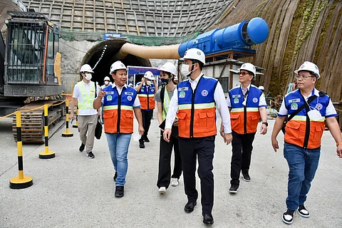 PRESIDENT Ferdinand Marcos Jr. said that his administration fully intends to roll out big-ticket infrastructure projects to spark economic growth. | PHOTOGRAPH COURTESY OF DPWH