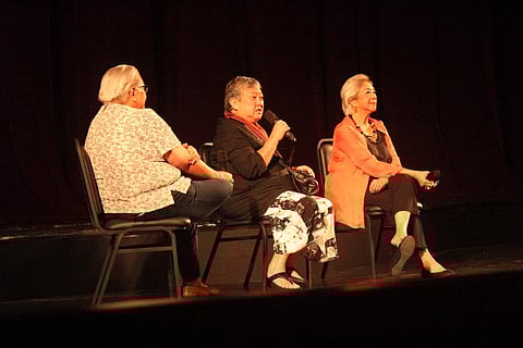 Photograph courtesy of fb/Alice Reyes Dance Philippines
Agnes Locsin and Alice Reyes, National Artists for Dance at ‘Pulso Pilipinas II: Alay nina Alice at Agnes.’