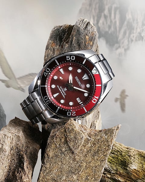 Limited to only 1,000 pieces, the Seiko 3rd Philippine Limited Edition Prospex watch comes with a special packaging in red and a box with an eagle head etched in gold.