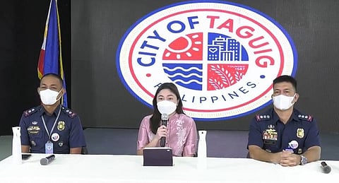 Screengrab from Taguig City government video