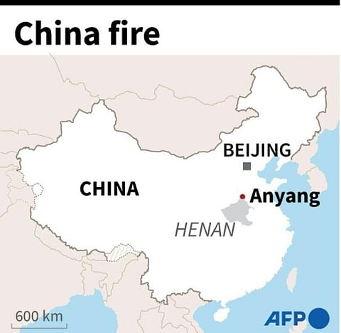 Fire burns down Chinese plant, 38 die