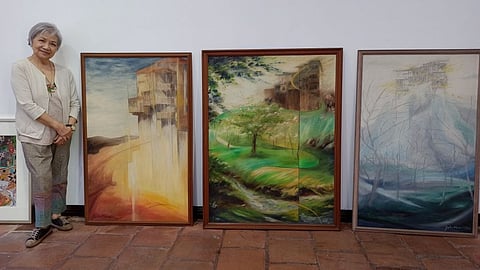 Filipino visual artist Phyllis Zaballero. | photograph courtesy of Phyllis Zaballero