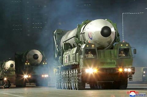 ICBM lands near Japan