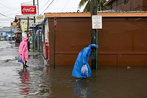 Storm that lashed Belize weakens