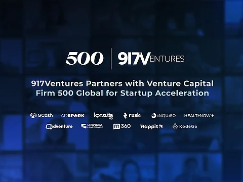 917Ventures Partners with Venture Capital Firm 500 Global for Startup Acceleration