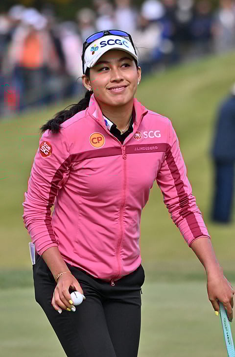 JUNG YEON-JE/AGENCE FRANCE-PRESSE
ATTHAYA Thitikul of Thailand banners a solid cast of competitors that will see action in the LPGA Japan Classic.
