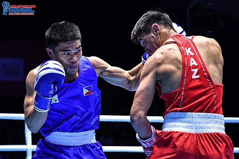 PHOTOGRAPH
COURTESY OF ASBC
CARLO Paalam is back on winning track after ruling the ASBC Asian Elite Boxing Championships in Amman, Jordan.