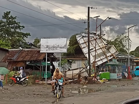 ‘Freak’ tornado hits Ampatuan town
