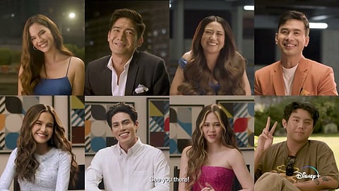 PHOTOGRAPH COURTESY OF DISNEY+
'NIGHT of Wonder' artists (clockwise) Catriona Gray, Robi Domingo, Morrissette, Christian Bautista, Zack Tabudlo, Janella Salvador, SB19's Stell, and Zephanie.
