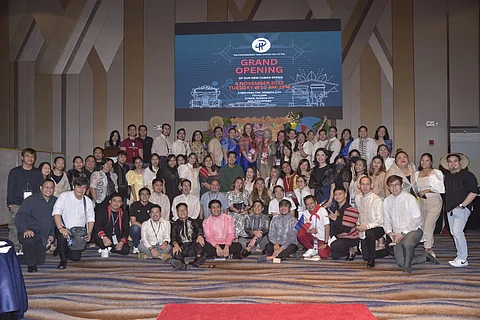 The PartnerHero team at the opening of the company's Cubao office. (Photo courtesy of PartnerHero)