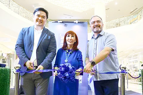 HANS Sy Jr., president of SM Engineering Design and Development; Millie Dizon, vice president of SM Retail; and EU Ambassador Luc Véron. | photographs courtesy of the european union in the philippines