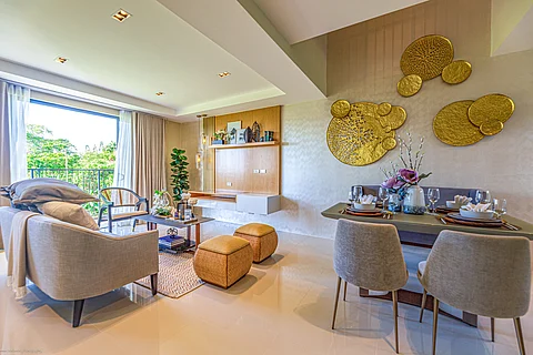 Photographs courtesy of HORIZON TERRACES GARDEN VILLAS
THE open-door plan is intended to merge with the scenic outdoors.