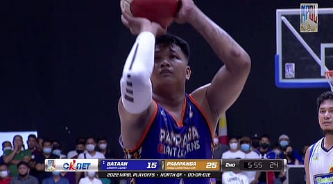 Screengrab from MPBL livestream