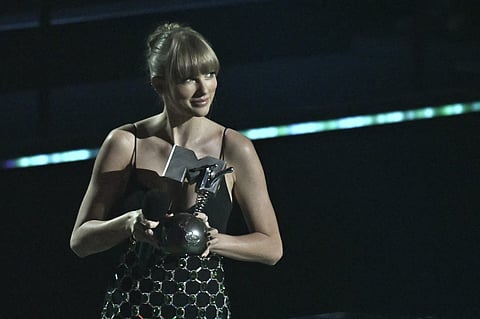 US singer-songwriter Taylor Swift at the 2022 MTV Europe Music Awards. Swift fans flooding ticketing sites linked to Ticketmaster described crashes, outages, and other snafus, and many who were granted presale codes ultimately couldn't nab tickets.
(Photo by Sascha Schuermann / AFP)