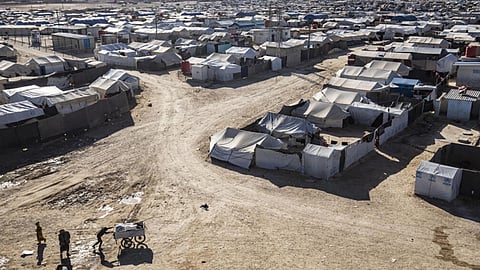 Turkish strikes target Syria camp guards